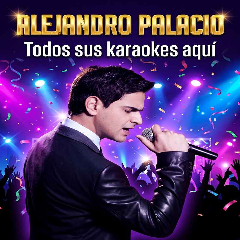 Catálogo y pistas de karaoke de Alejandro Palacio en KaraokeMex