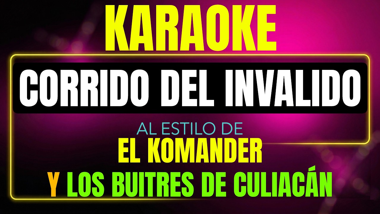 Corrido Del Invalido