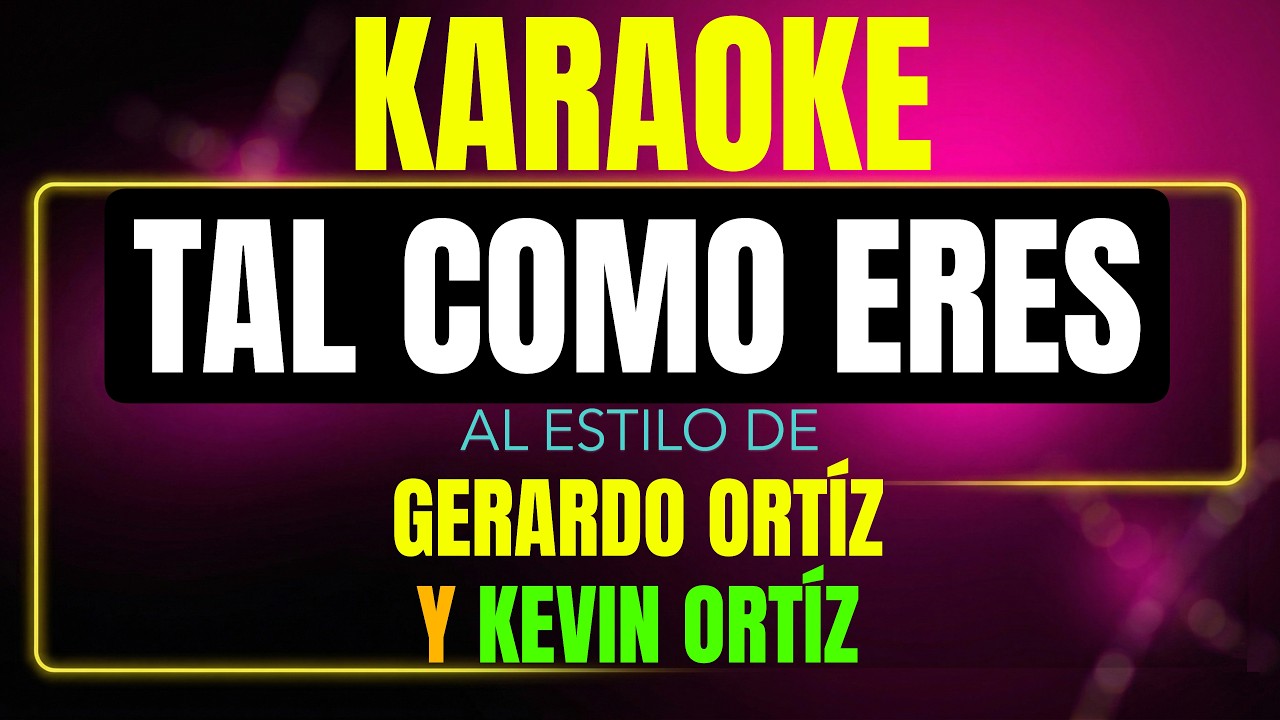Tal Como Eres