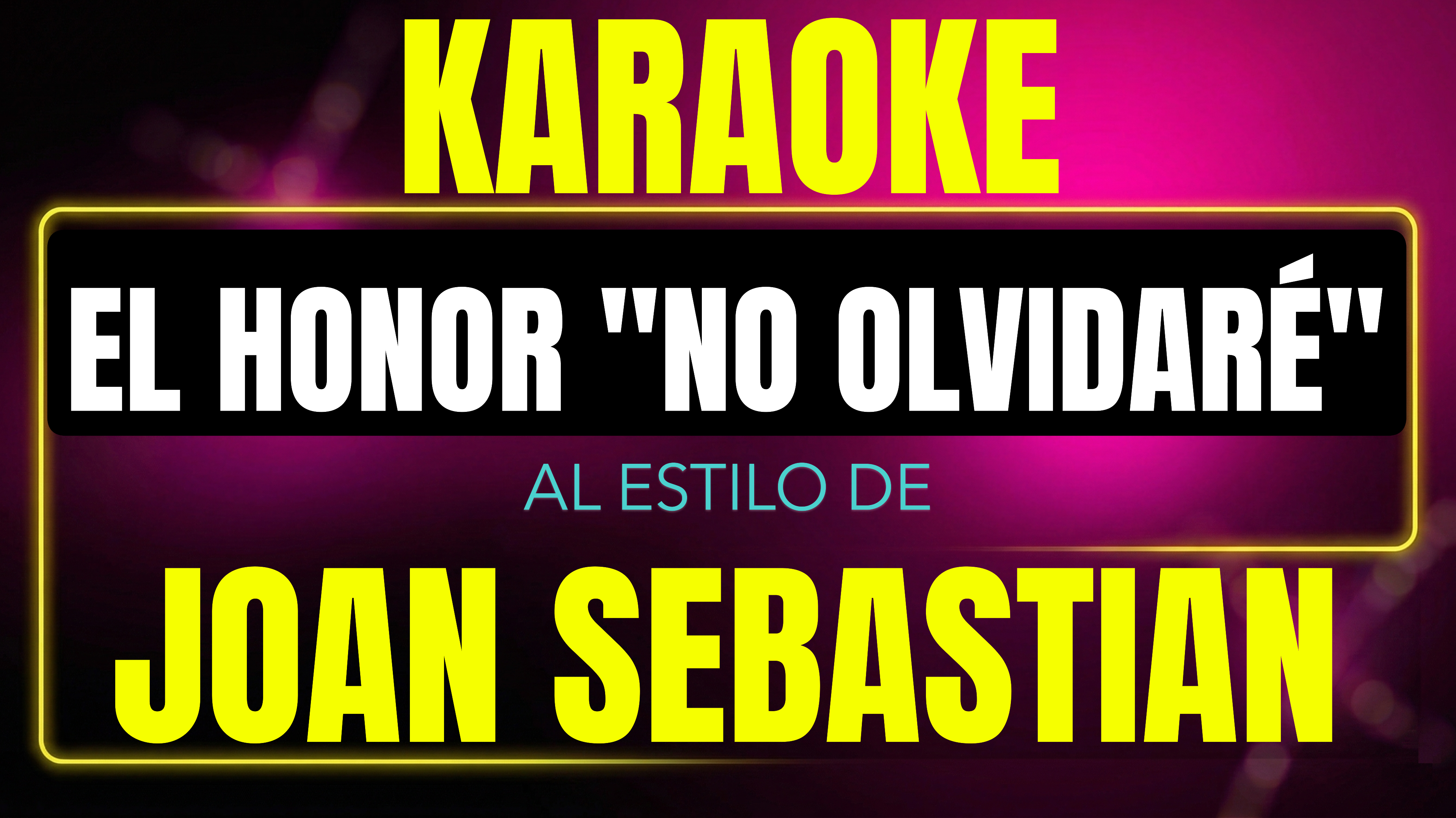 El Honor (No Olvidare)