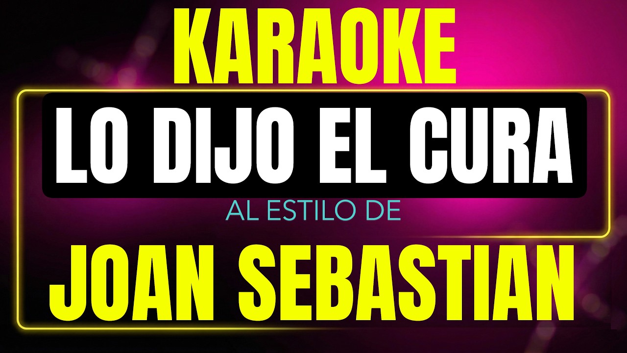 Lo Dijo El Cura