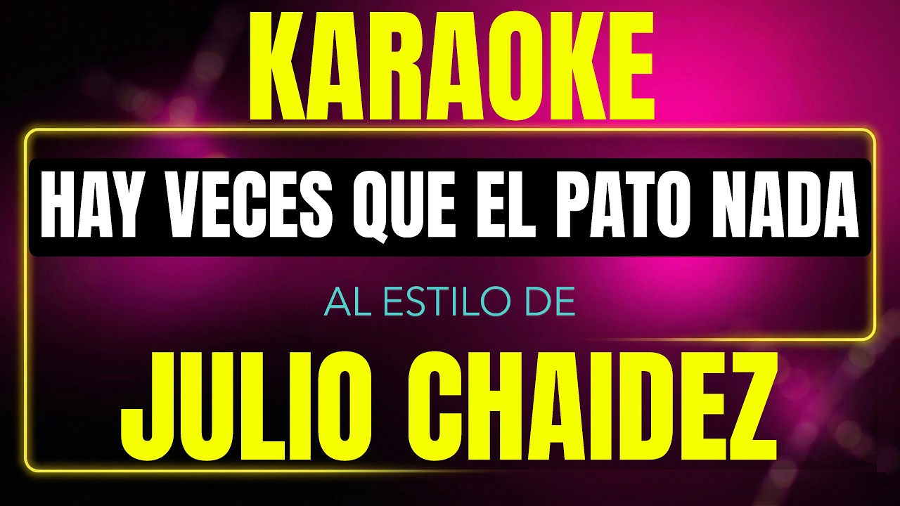 Hay Veces Que El Pato Nada