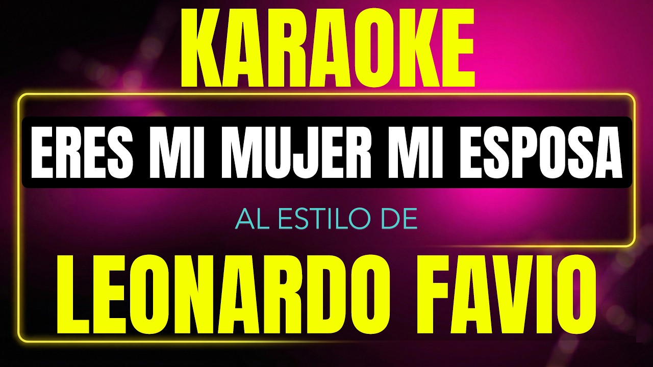 Eres Mi Mujer Mi Esposa