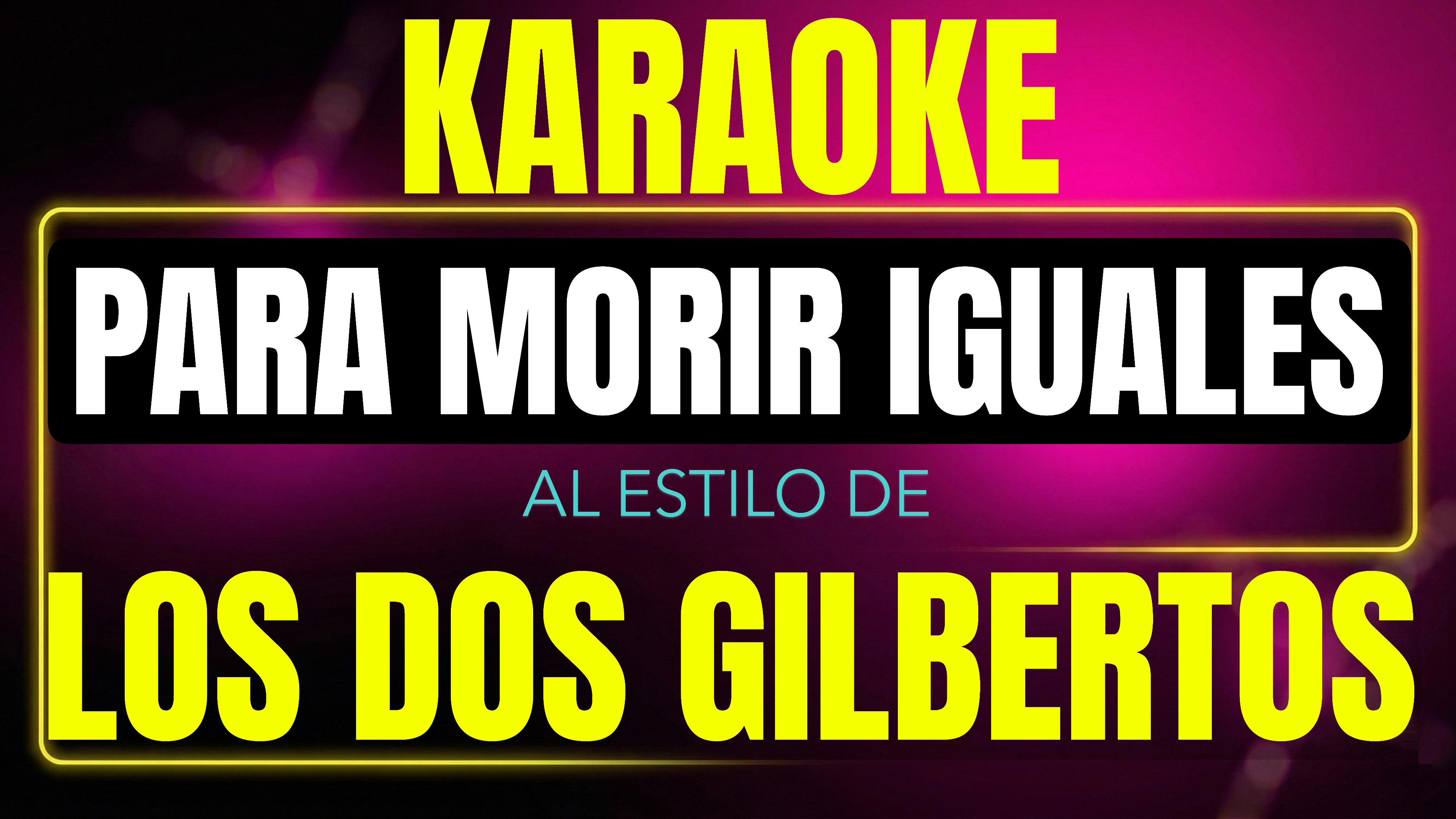 Para Morir Iguales