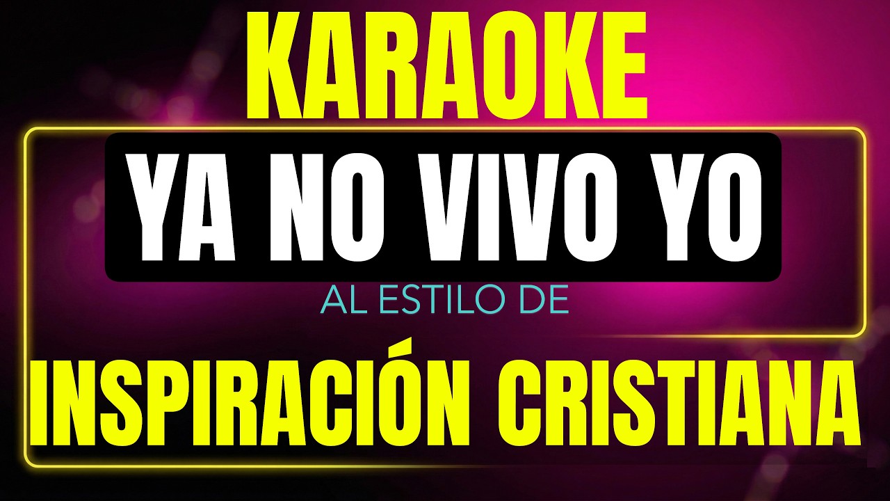 ya no vivo yo