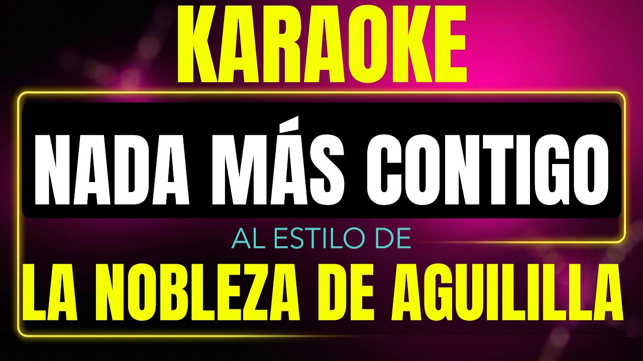 nada mas contigo
