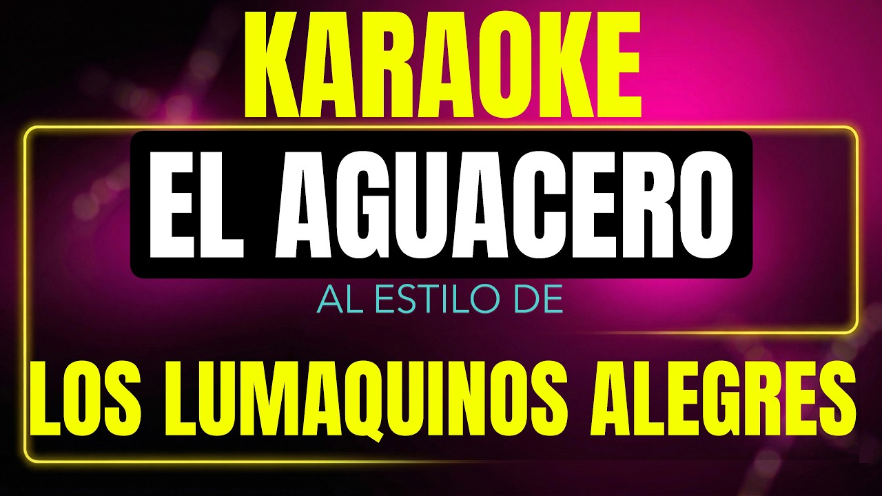 el aguacero
