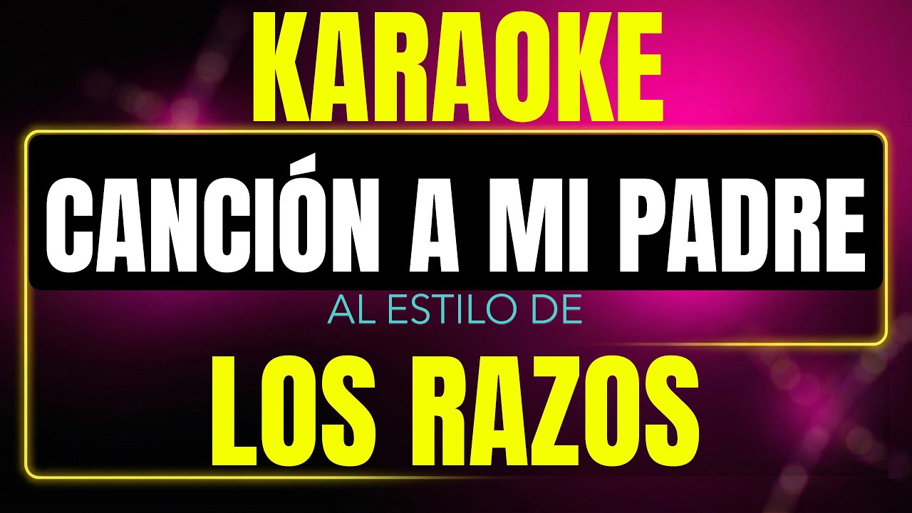 cancion a mi padre
