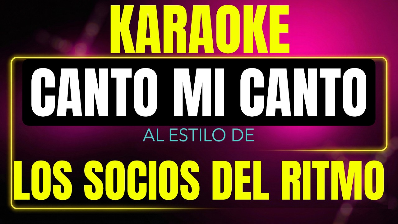 canto mi canto
