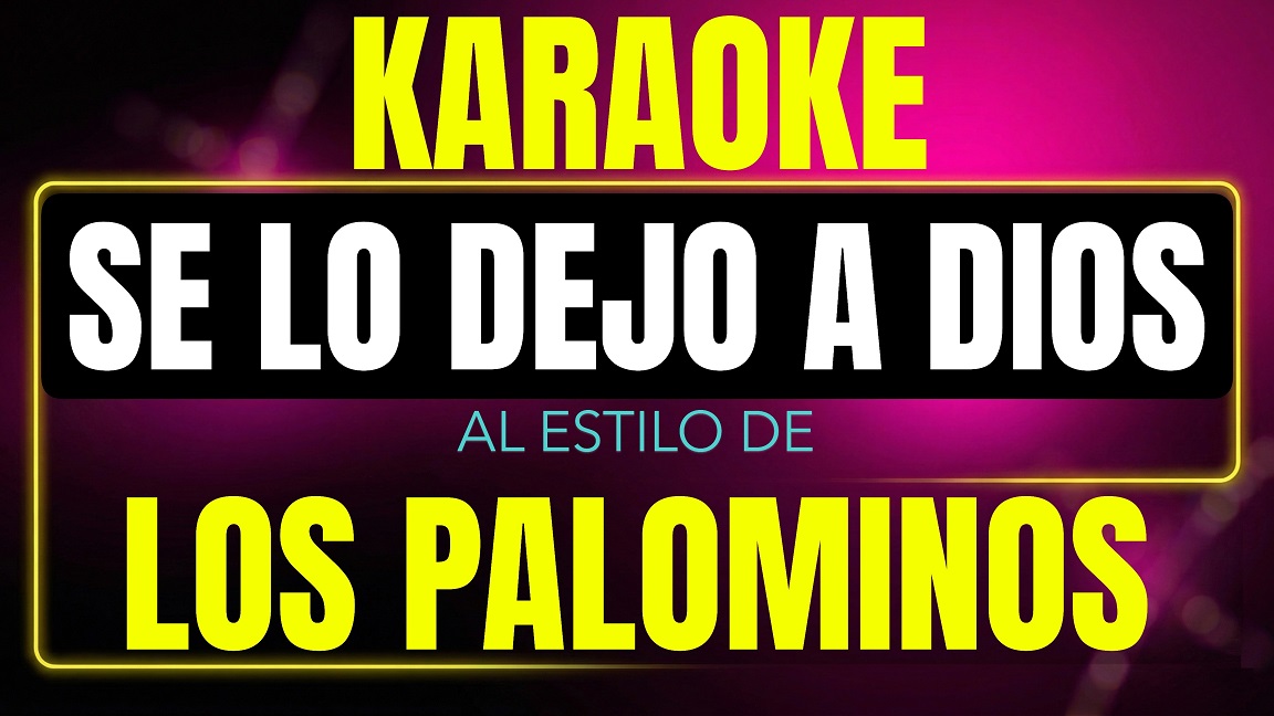 Se Lo Dejo A Dios