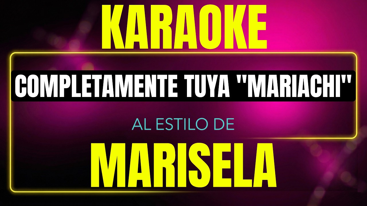 completamente tuya (mariachi)